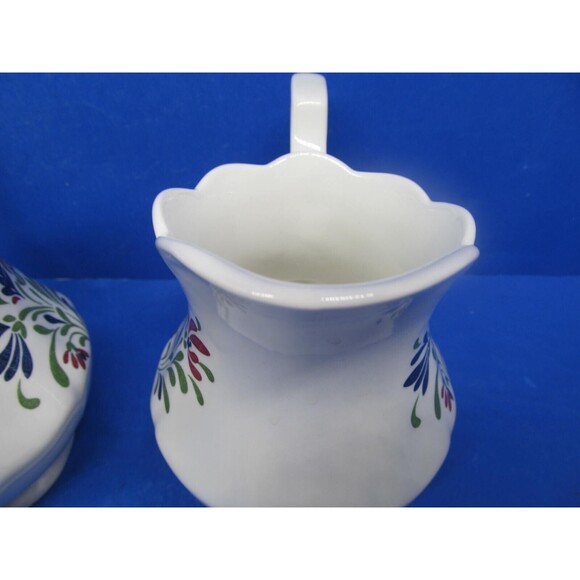 Johnson Brothers Provincial Scalloped Edge Creamer And Sugar Dish Without Lid EC - Picture 5 of 10